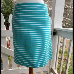 Talbots Striped Skirt 4P FREE SHIP